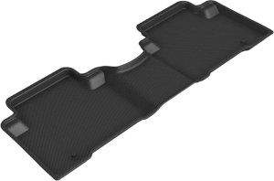 Hyundai Santa Fe XL Floor Mat - Rear - 3D MAXpider - KAGU - Black - `13-`19
